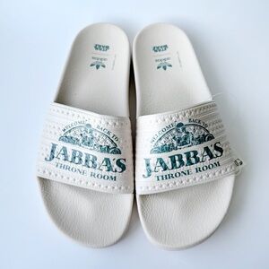 Adidas Disney Star Wars Adilette Slides Mens Size 9 Sandals Jabba the Hutt Gift